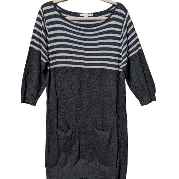 Boden Dresses & Skirts - Boden knit dress striped top 16R
